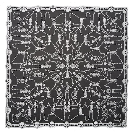 Heritage Lace Heritage Lace SD-5858P 58 x 58 in. Skeleton Dance Table Topper SD-5858P